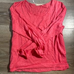 United Knitwear Pink Featherweight sweater